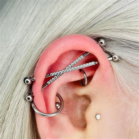 bcr piercing|scaffold piercing jewellery uk.